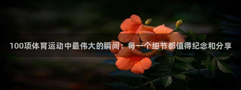 3377体育官网下载软件：100项体育运动中最伟大的瞬间：每